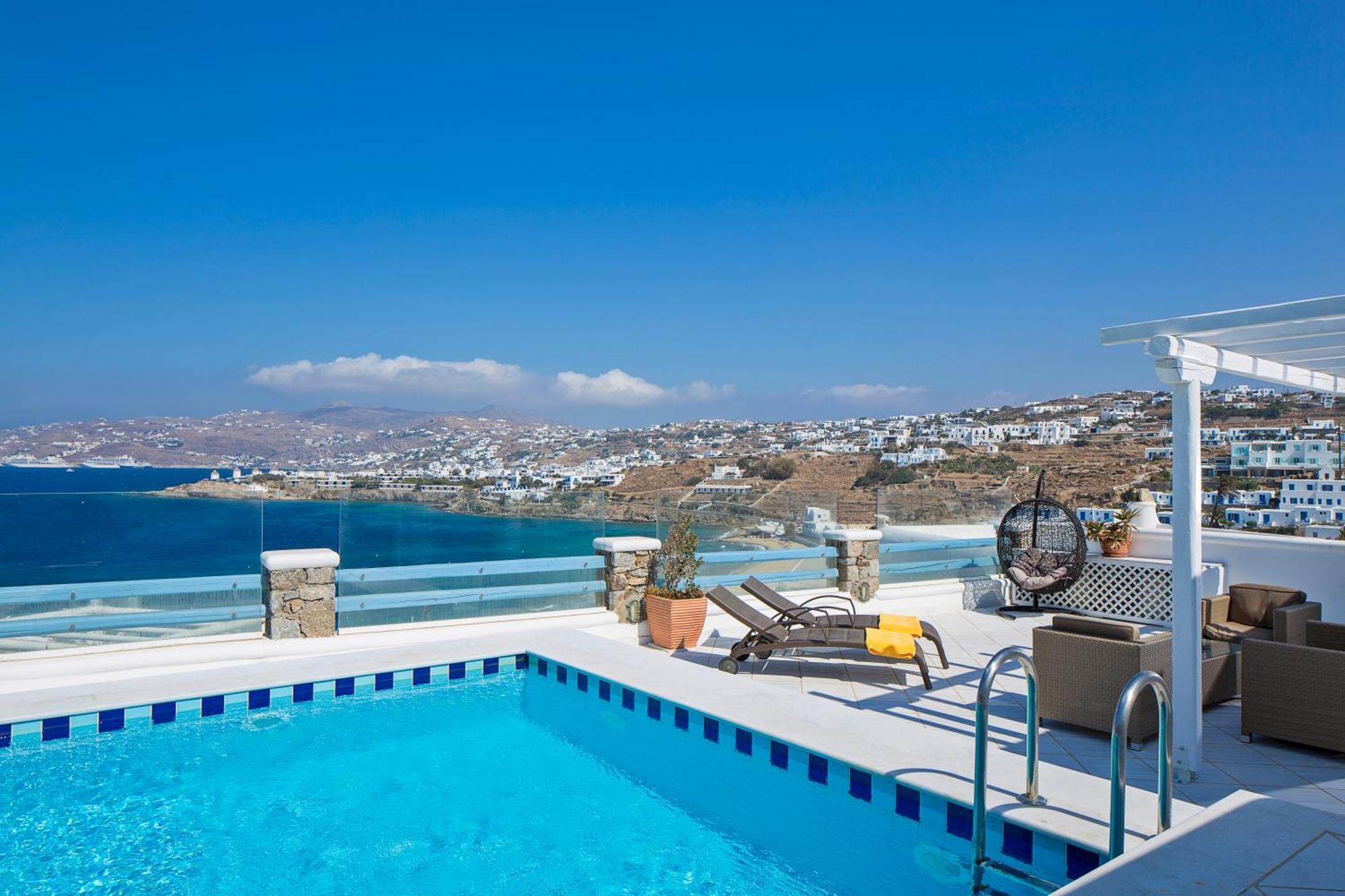 Mykonos Town Grand Beach Hotel מראה חיצוני תמונה