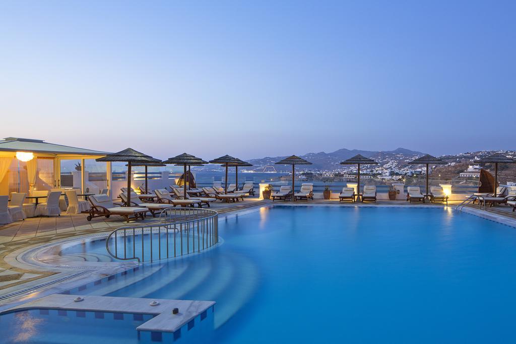 Mykonos Town Grand Beach Hotel מראה חיצוני תמונה