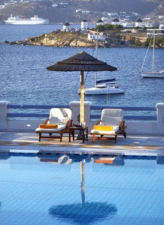 Mykonos Town Grand Beach Hotel מראה חיצוני תמונה