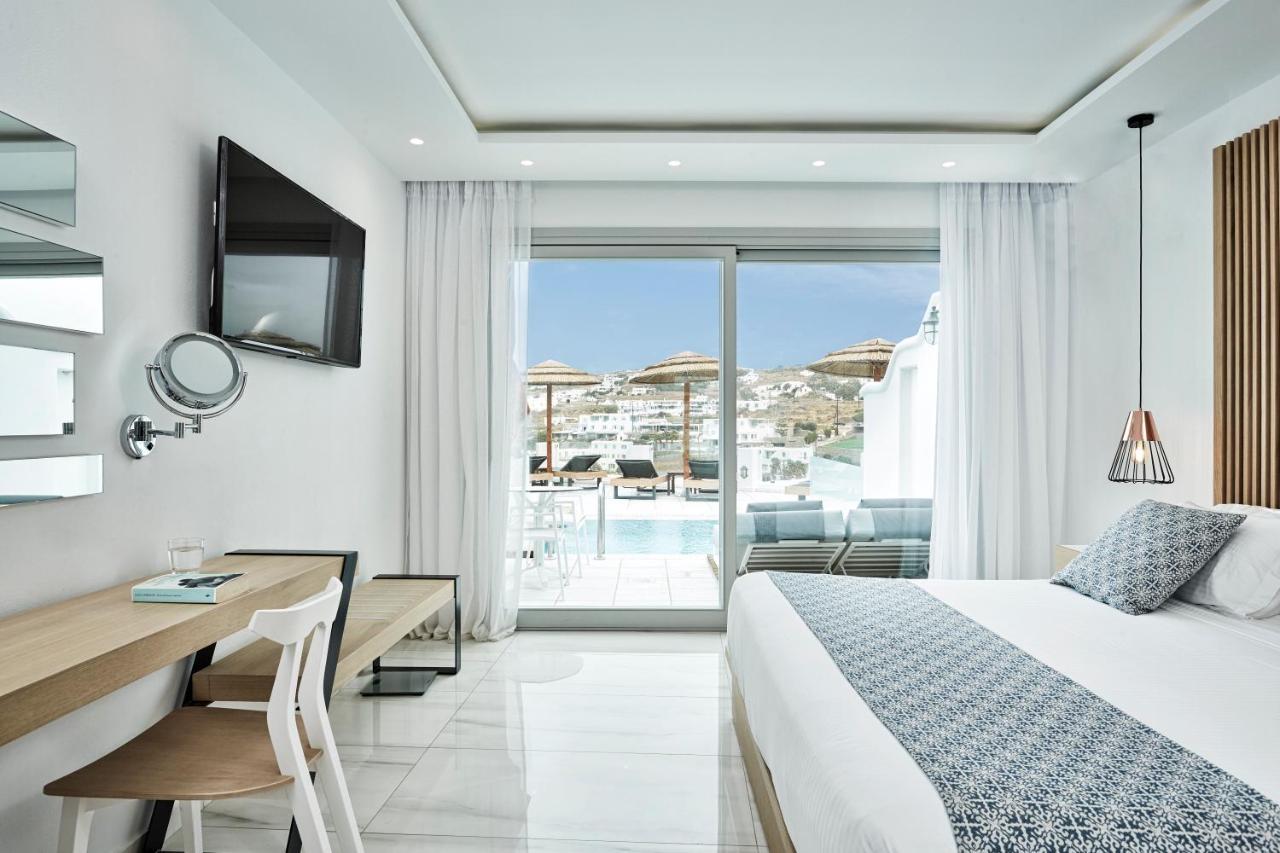 Mykonos Town Grand Beach Hotel מראה חיצוני תמונה